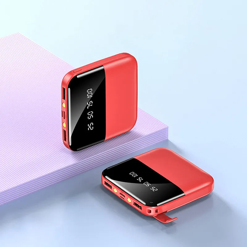 Mini Power Bank 10000mAh Portable Super Fast Charger