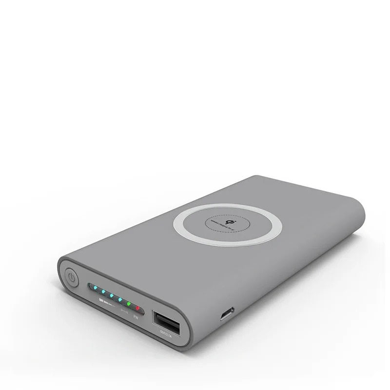 200000mAh Power Bank Two-Way Wireless Fast Charging Power bank Type-C External Battery For iPhone / Samsung