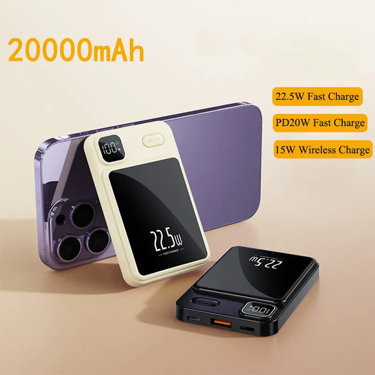 20000mAh Power Bank Magnetic 22.5W Super Fast Charging