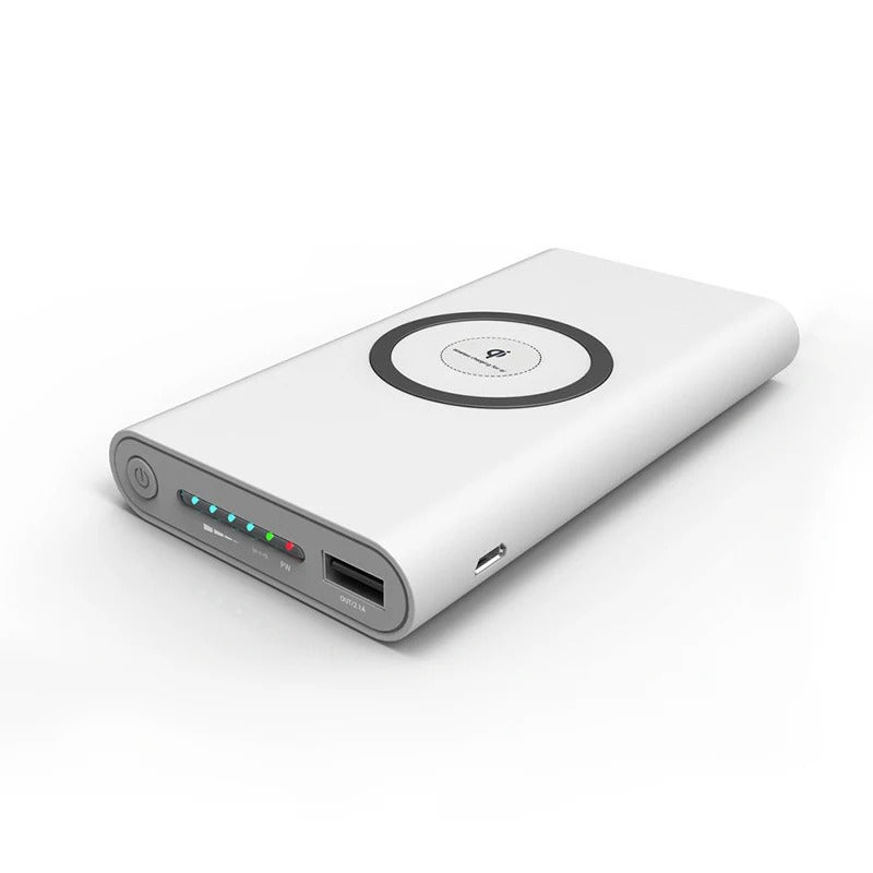 200000mAh Power Bank Two-Way Wireless Fast Charging Power bank Type-C External Battery For iPhone / Samsung