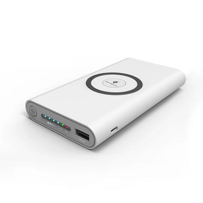 200000mAh Power Bank Two-Way Wireless Fast Charging Power bank Type-C External Battery For iPhone / Samsung